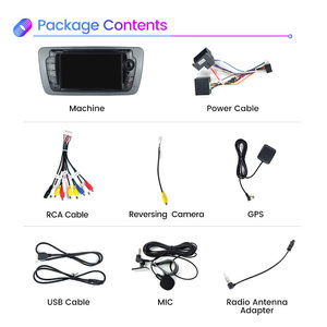 Sistema Android Más Reciente de Navifly, Pantalla de 1024*600, Reproductor de Video para Auto de 4 Núcleos para Seat <span class=keywords><strong>Ibiza</strong></span> 6j con GPS, <span class=keywords><strong>FM</strong></span>, Pantalla Dividida, BT - Product Image 2