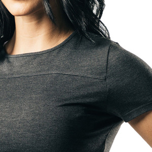 Tops Cortos Casuales de Mujer Hechos a Medida de Alta Calidad, Transpirables, 100% Algodón, Servicios ODM, Último Estilo, Precio Razonable, Tejidos - Product Image 4