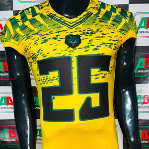 Fútbol americano Jersey fan Jersey padre sublimación tackle sarga bordado más tamaño soporte personalizado Fábrica hecha en Pakistán - Product Image 1