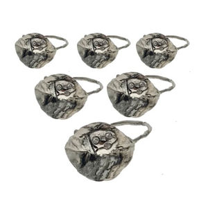 Anneaux de serviette en métal doré et argenté, design élégant et décoratif, fabrication artisanale, vente en gros au prix le plus bas, pour hôtels, stations balnéaires, maisons - Product Image 3