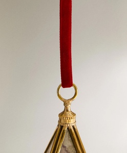 Ornements de Noël en métal en forme d'étoile de mercure antique par A.K Handicrafts, découpés sur mesure, artisanat métallique élégant - Product Image 2