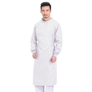 Bata de laboratorio blanca desechable médica, bata de laboratorio unisex para enfermera de agua, bata de laboratorio uniforme de Hospital - Product Image 6