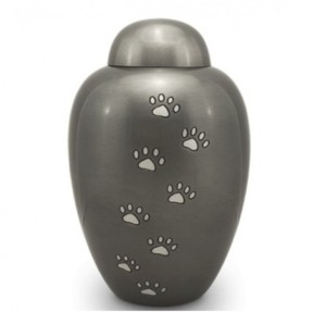 Urnas de cremación de mascotas clásicas de aluminio púrpura artesanías indias urnas funerarias de mascotas de metal de Venta caliente con precios bajos - Product Image 4