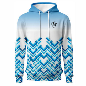 Sweat à capuche unisexe à double fermeture éclair, coupe oversize, effet délavé, en molleton épais vintage, en coton, pour l'extérieur - Product Image 1
