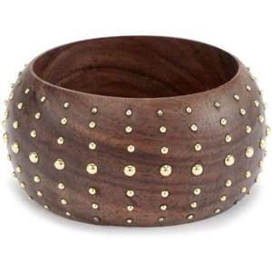 สร้อยข้อมือและกำไลข้อมือไม้วัฒนธรรมทำด้วยมือขนาดกำหนดเองออกแบบมงกุฎดอกไม้สำหรับงานแต่งงาน - Product Image 5