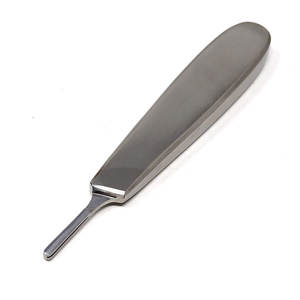 Manche de scalpel manuel en gros n° 8 en acier inoxydable pour lames # 60 & # 70 CE certifié ISO Classe I OEM Marque privée - Product Image 4