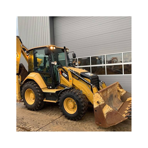 Chargeuse sur pneus Caterpillar bras de levage hydraulique puissant grand godet idéal pour les carrières minières et les travaux de construction lourds - Product Image 4