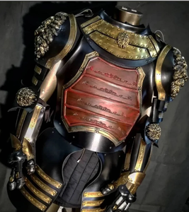 Linner interior y soporte de madera 2024 Traje de armadura de caballero templario de alta calidad más vendido | Caballeros cruzados - Product Image 2