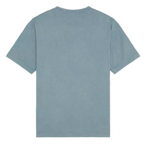 2025เสื้อยืดคอกลมสำหรับผู้ชายผ้าฝ้าย100% 220กรัมสีพื้นสไตล์ลำลองผ้าไหมสกรีนลายออกแบบได้ตามต้องการ - Product Image 3