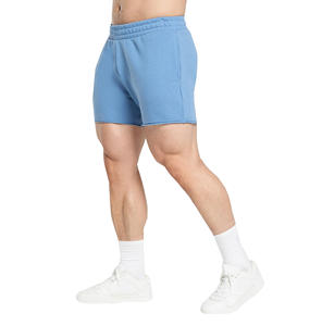 Pantalones cortos de chándal informales de algodón para hombre, cómodos y duraderos, de cintura media, transpirables, hechos en Pakistán - Product Image 2