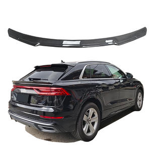 Kit de carrosserie en Fiber de carbone Offres Spéciales Runde pour <span class=keywords><strong>Audi</strong></span> Q8 <span class=keywords><strong>RSQ8</strong></span> 2019-2023 mise à niveau Wolf Flame Spoiler arrière Spoiler Kit de carrosserie accessoires - Product Image 1