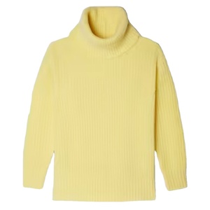 Custom Heavyweight Jersey Hoodies Sweatshirts High Neck Casual Sweaters <b>with</b> Decoration Flat Knitted Technique - Product Image 2