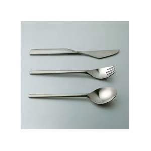 Juego de cubiertos de acero inoxidable al por mayor, cubiertos con acabado de espejo, regalos de negocios para mesa de cena, cuchara de cabeza puntiaguda - Product Image 2