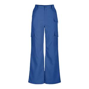 Pantalones de Mujer Multibolsillos con Estilo Utilitario, Tejido Elástico Suave y Pierna Recta Relajada para un Look Diario - Product Image 1
