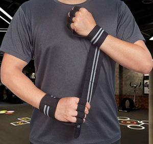 Gants de gymnastique de haute qualité avec enveloppes de poignet haltérophilie Fitness entraînement exercice poignée de main antidérapant protecteur de paume pour hommes femmes - Product Image 5