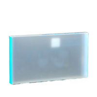 Boîtes d'emballage en plastique PET hautement transparentes, matériaux recyclés, boîte transparente de luxe moderne, impression UV, lavable, forme rectangulaire