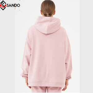 เสื้อฮู้ดจ็อกเกอร์โอเวอร์ไซส์ยูนิเซ็กซ์ XXL ผ้าสแปนเด็กซ์/โพลีเอสเตอร์ ล้างสีแบบแอซิดวอช คุณภาพสูง เป็นมิตรกับสิ่งแวดล้อม ชุดวอร์มฤดูหนาว รับสกรีนโลโก้ - Product Image 6