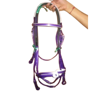 Vente en gros écologique de haute qualité 100% naturel cheval bride avec Reins2025 - Product Image 1