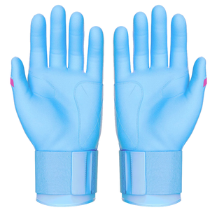 Gants d'entraînement de baseball et de softball en cuir personnalisables pour hommes Gants de frappeur extensibles et personnalisés - Product Image 3