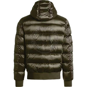 Custom Winter Down Puffer <b>Jackets</b> for Men Hooded Puffer Bubble Winter <b>Jacket</b> with Pockets - Product Image 6