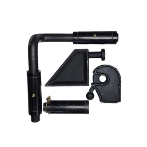 Kit porte arrière pivotant latéral 40mm avec loquet et <span class=keywords><strong>goupille</strong></span> de 50mm pour remorques et camions - Product Image 2