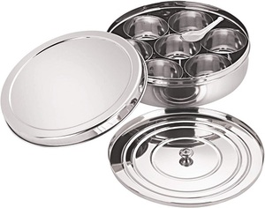 Stainless Steel High Quality 10 Pcs Colorful Lid Spice <b>Box</b> king International Best Design High Quality Products Copper - Product Image 4