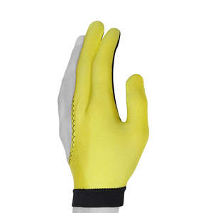 Venta al por mayor de guantes de billar de 3 dedos personalizados hechos en Pakistán se aceptan OEM logotipo personalizado - Product Image 2
