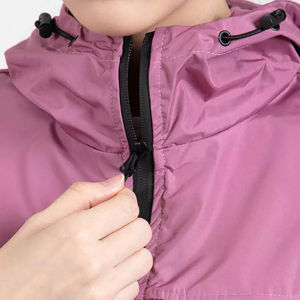 Chaqueta Cortavientos de Moda para Mujer, Diseño Único, Chaqueta Cortavientos Hip Hop Personalizada para Mujer con Cierre, MOQ Bajo - Product Image 3