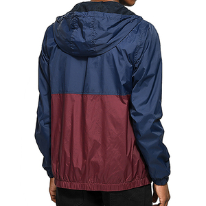 เสื้อแจ็กเก็ตกันลมสำหรับผู้ชายเสื้อออกกำลังกายแขนยาวมีซิปรูดตามสั่ง - Product Image 4