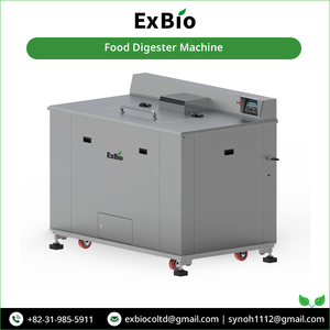 La Última tecnología avanzada Procesador de residuos de alimentos Exbio Máquina de compostaje digestora de residuos de alimentos con capacidad de 500Kg/día - Product Image 5