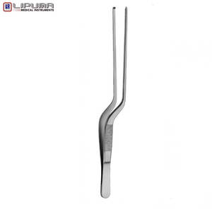 JANSEN Pinzas de Oído Bayoneta 1x2 Dientes Pinzas de Oído Punta de 2 mm Otología Instrumentos Médicos Microquirúrgicos - Product Image 2