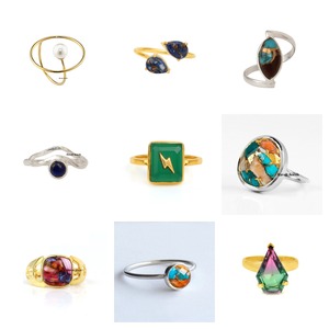 Anillo ovalado de ópalo rosa de 10x14mm chapado en oro de 18 quilates más vendido para ella anillo de promesa delicado de plata 925 auténtica de cobre - Product Image 5