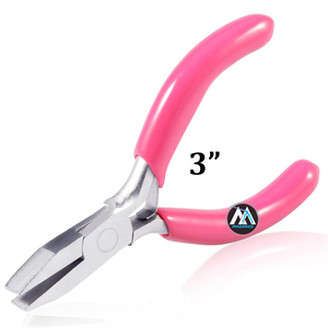 Mini <b>Flat</b> <b>Nose</b> <b>Pliers</b> (Smooth Jaw) Mini <b>Flat</b> <b>Nose</b> <b>Pliers</b> 3 Inch Duckbill <b>Pliers</b> - Product Image 1