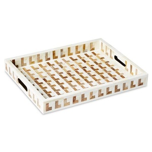 Bandeja DE SERVICIO DE fregona hecha a mano de primera calidad con diseño único adecuada para restaurantes de alta calidad, hogares y artículos de regalo - Product Image 5