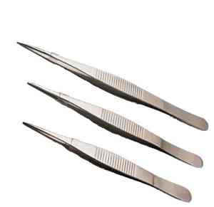 Pinzas de Precisión, Pinzas de Dedo Pulgar, Pinzas de Sujeción Manual, Pinzas de Disección de Acero MOL de Seguridad, Cirugía General, Certificación CE Clase I - Product Image 5