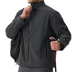 แจ็กเก็ตกันลมกันหนาวสำหรับผู้ชายแจ็กเก็ตกันน้ำได้ - Product Image 4