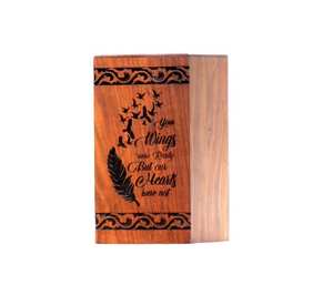 Personalized Urn for Human Ashes Cremation Wood Urn Custom for <b>Dog</b> Ashes <b>Memorial</b> Human Cremation Keepsake Urn - Product Image 3