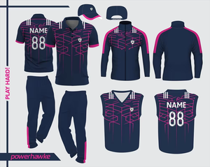 Nuevo diseño ropa deportiva Prohawke Cricket equipo uniforme cuello Jersey Material de poliéster con características de personalización disponibles - Product Image 2