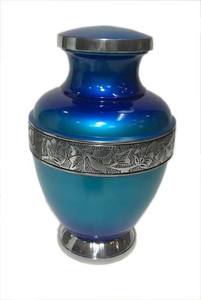 Venta rápida Exclusivo cielo azul Cremación Diseño simple moderno Urna Producto conmemorativo digno Descanso final Alta calidad - Product Image 4