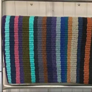 Luxury Quality Horse Equipment Assorted Colors Western Saddle <b>Blankets</b> Saddle Pads Horse Racing Product From Indian Exporter - Product Image 1