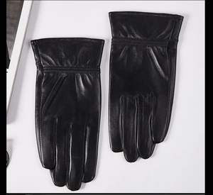 ถุงมือหนังแท้สำหรับผู้ชาย, ถุงมือแฟชั่นสำหรับปั่นจักรยานกลางแจ้ง - Product Image 3