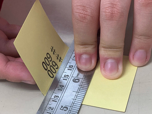 Modèle de forme de rectangle de feuille de film de diamant à deux côtés de haute qualité P4-018 fabriqué au japon meilleurs outils abrasifs pour granit de haute qualité - Product Image 2