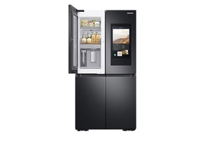 Ведущий оптовый продавец 4-дверного гибкого холодильника 29 cu ft с семейной ступицей и видением внутри из нержавеющей стали