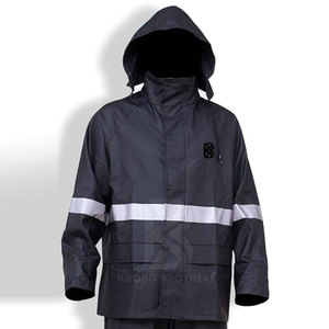 Utilisation en extérieur Veste de pluie à quantité minimale de commande basse pour hommes Marque privée Veste de pluie pour hommes Nouveau design Veste de pluie pour hommes - Product Image 6
