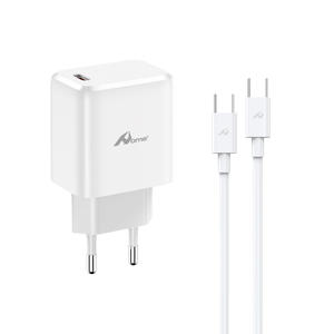 Chargeur MTC-03CC blanc GAN 3A Haute puissance Adaptateur secteur JP/EU/US/UK avec affichage numérique pour téléphone écouteurs - Product Image 2