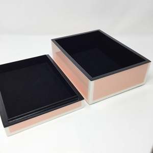 Caja lacada de lujo cajas de laca hechas a mano precio directo de fábrica laca de calidad superior - Product Image 4