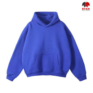 Sweat à capuche pour homme Ryan Pro Gear 100% coton, uni, confortable et respirant, avec logo personnalisé sur le devant, design OEM ODM - Product Image 4