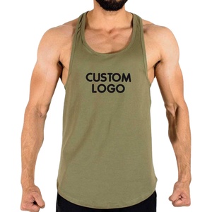 Débardeur homme de haute qualité pour l'été avec logo personnalisé, vêtements de sport confortables et en coton, débardeur homme personnalisé pour la saison. - Product Image 1