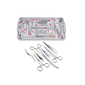 ชุดเครื่องมือผ่าตัดเปิดกะโหลกศีรษะพื้นฐานวัสดุที่ดีที่สุดใช้ชุดเครื่องมือผ่าตัดระบบประสาท - Product Image 1