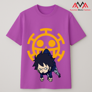 T-shirt décontracté pour homme en coton et élasthanne, col rond, manches courtes, imprimé graphique, streetwear, vêtements de plage - Product Image 3